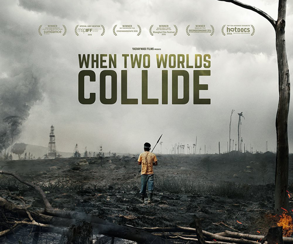 When Two Worlds Collide landscape poster