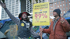 Occupy - the 99 % -bilde