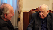 bilde fra meeting gorbachev