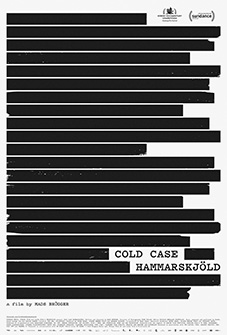 Plakat Cold Case Hammarskjold
